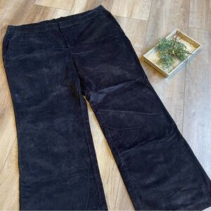 Beautiful by Lawerence Zarian Black Corduroy Pants 24W